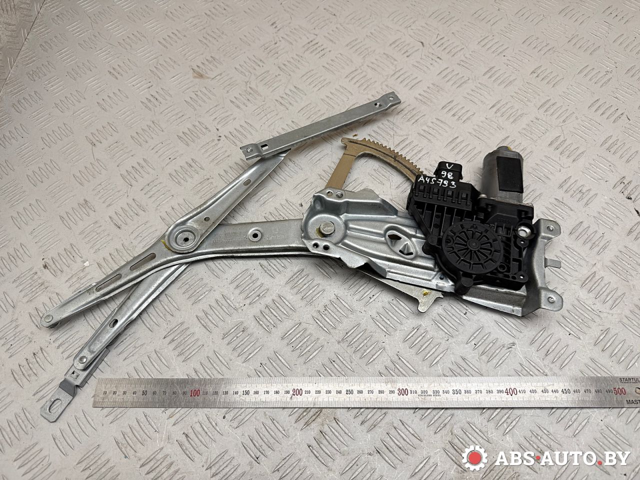 стеклоподъемник электрический передний правый Opel Astra H 2007, 1.6 л., Z 16 XER, бензин, МКПП, купе, 13100418, 13100406, 93306469 - фото №1