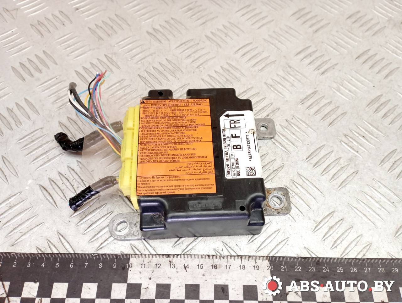 блок AirBag Nissan X-Trail T32 2014, 1.6 л., R9M, дизель, МКПП, полный подключаемый привод, правый руль, 988204BF0A, 627747400 - фото №1