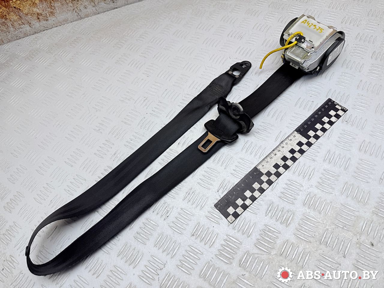 ремень безопасности Volkswagen Touareg 1 поколение 2006, 3.0 л., BKS, дизель, АКПП, внедорожник 5 дв., полный привод, 601391400, 7L0857705H - фото №1