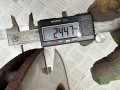 диск тормозной передний Peugeot 3008 1 поколение 2011, 2.0 л., RHH (DW10CTED4), дизель, робот, 424986, 424980, 4249J8 - фото №4