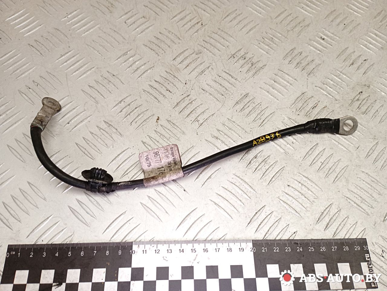 клемма аккумулятора минус Peugeot 308 T9 2014, 1.6 л., дизель, МКПП, хетчбэк 5 дв., правый руль, 9677717680 - фото №1