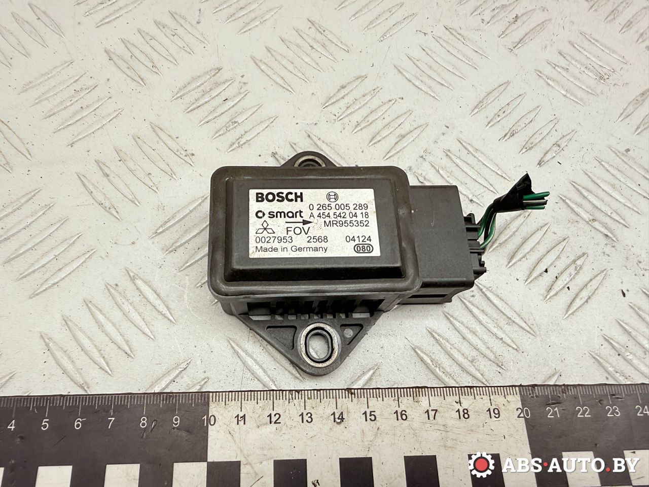 датчик ускорения Smart Forfour 1 поколение 2004, 1.3 л., бензин, МКПП, MR955352, 0265005289, A4545420418 - фото №1