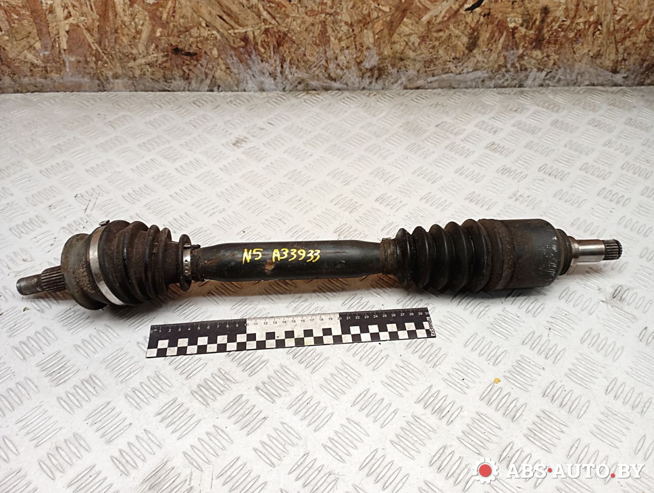 полуось передняя левая (приводной вал, ШРУС) Mercedes-Benz B-Класс W245 2006, 1.5 л., M 266.920, бензин, МКПП, правый руль, A1693603972, A1693607172, A1693607372, A1693607572 - фото №1