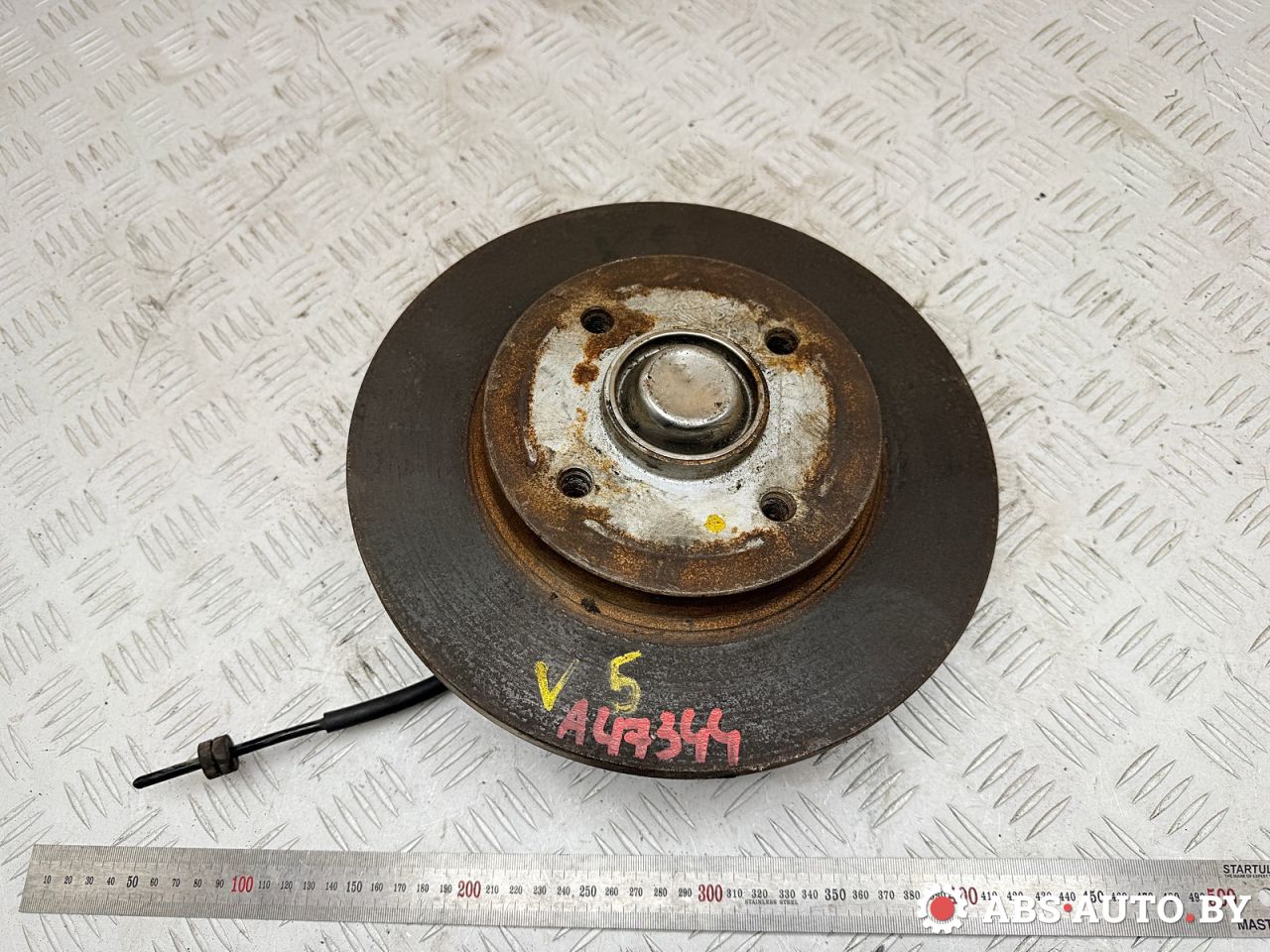 ступица задняя Citroen C4 Grand Picasso 1 поколение 2006, 1.8 л., 6FY (EW7A), бензин, МКПП, 424946, 517637 - фото №1