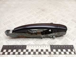 ручка наружная задняя левая Citroen C4 Picasso 1 поколение 2009, 1.6 л., 9HZ (DV6TED4), дизель, АКПП, правый руль, 9680503580