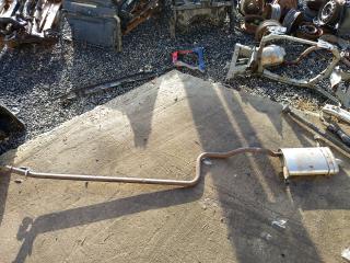 глушитель Peugeot 5008 1 поколение 2013, 1.6 л., дизель, робот, правый руль, PSA3192