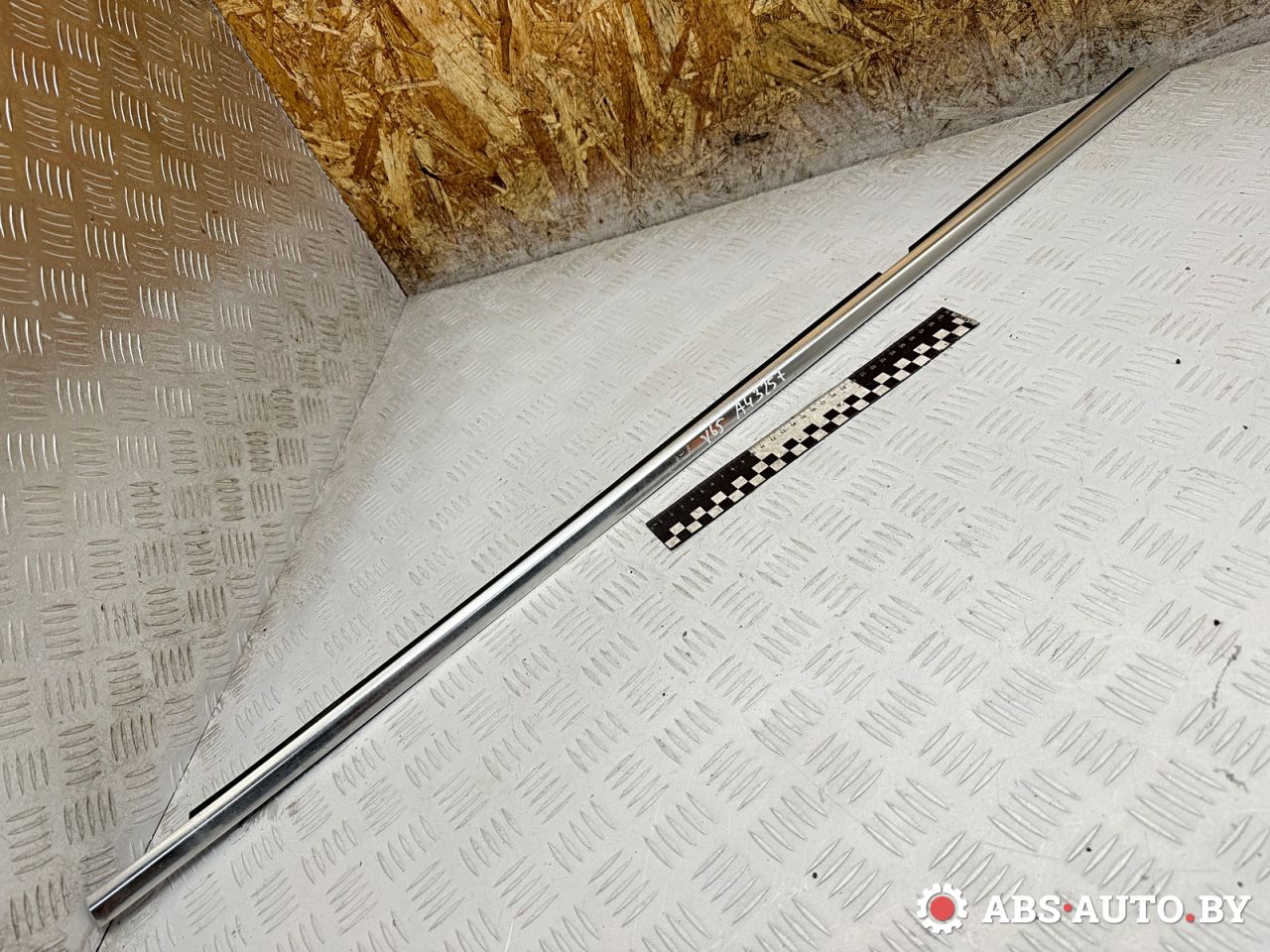 Молдинг стекла двери наружный Peugeot 607 1 поколение 2002, 2.2 л., 3FZ (EW12J4), бензин, МКПП, седан - фото №1