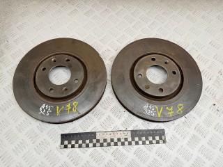 диск тормозной передний Citroen C5 1 поколение [рестайлинг] 2005, 2.2 л., 4HX (DW12TED4/FAP), дизель, АКПП, универсал, 1606401480, 4246W8, 4246W2, 4249J6, E169142, 424984, 424918, 424917, 60201927VSX, 00004246W2, PBD4183