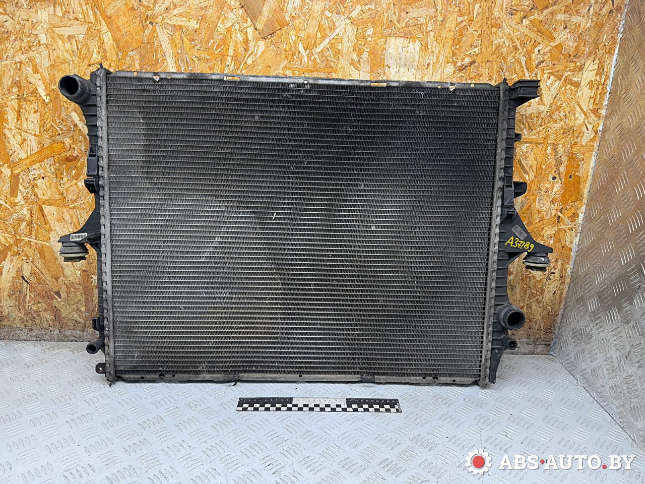 радиатор (основной) Volkswagen Touareg 1 поколение 2006, 2.5 л., BAC, дизель, МКПП, внедорожник 5 дв., 7L6121253C, 7L6121253, CR568000S, 65275A - фото №1