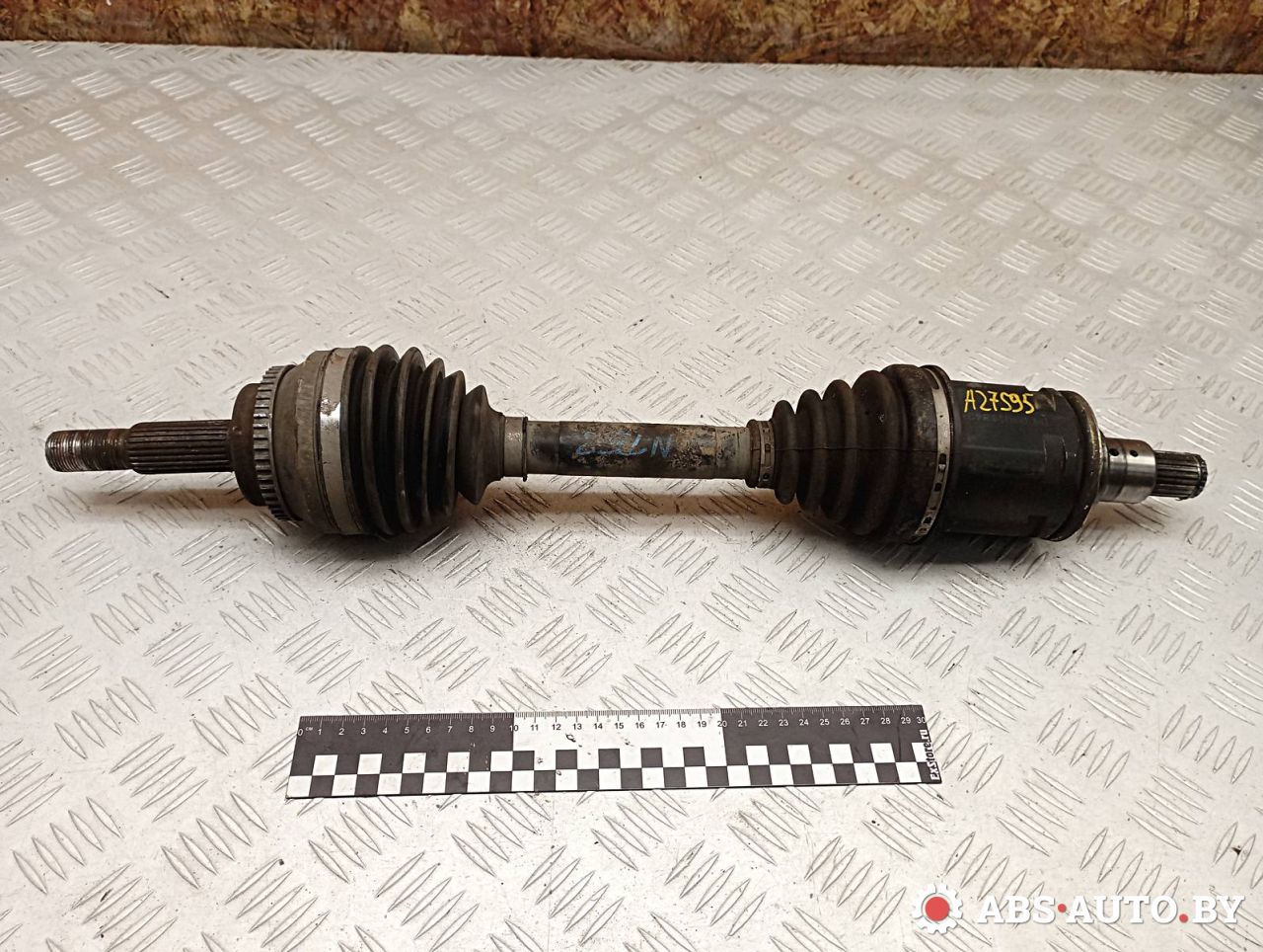 полуось передняя левая (приводной вал, ШРУС) Toyota RAV4 2 поколение (XA20) 2003, 2.0 л., 1CD-FTV, дизель, МКПП, внедорожник 5 дв., DA84L, 4342042140, DA84L10PG14 - фото №1