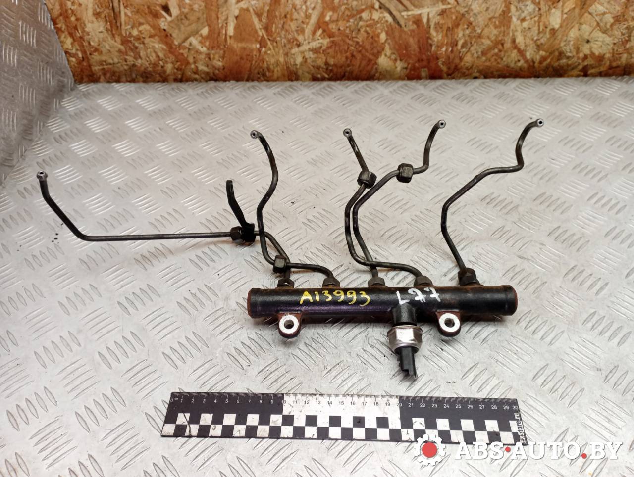 топливная рампа Peugeot 407 1 поколение 2006, 2.0 л., дизель, АКПП, универсал, 55PP0202, 9654726280, E668, 5WS40039 - фото №1