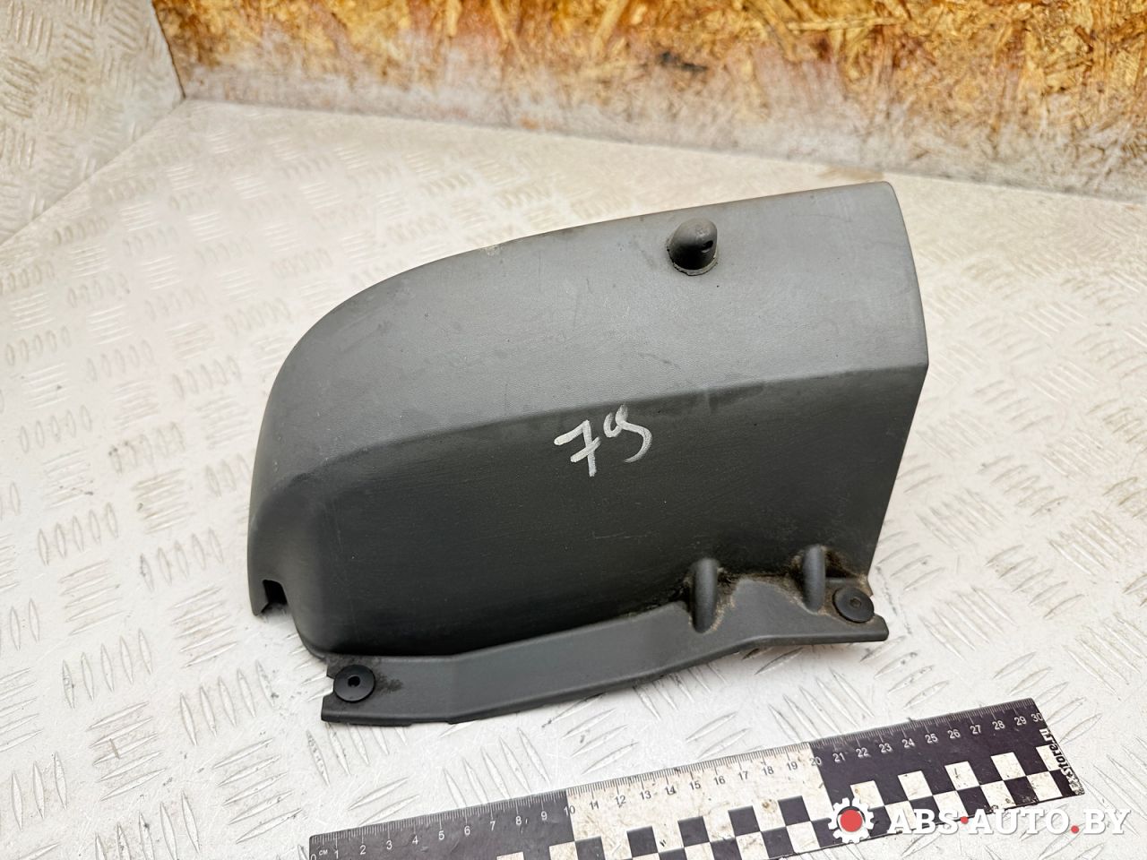 молдинг двери задней правой Renault Trafic 2 поколение 2003, 1.9 л., F9Q 760, дизель, МКПП, микроавтобус, 8200011484, 8200048866, 91165735, 91165973 - фото №1