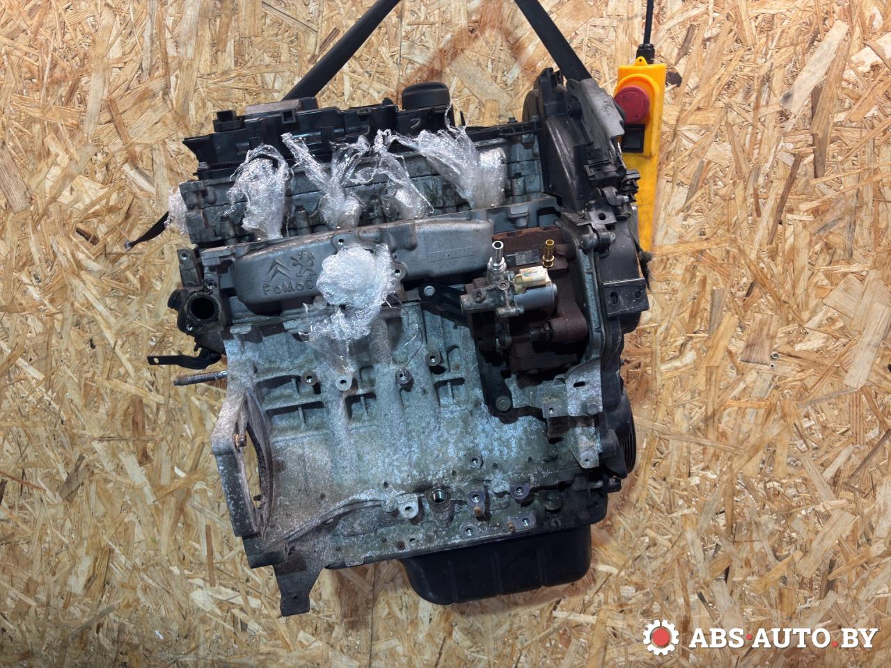 двигатель Peugeot 3008 1 поколение 2012, 1.6 л., дизель, робот, передний привод, правый руль, 9H05, 10JBEG - фото №1