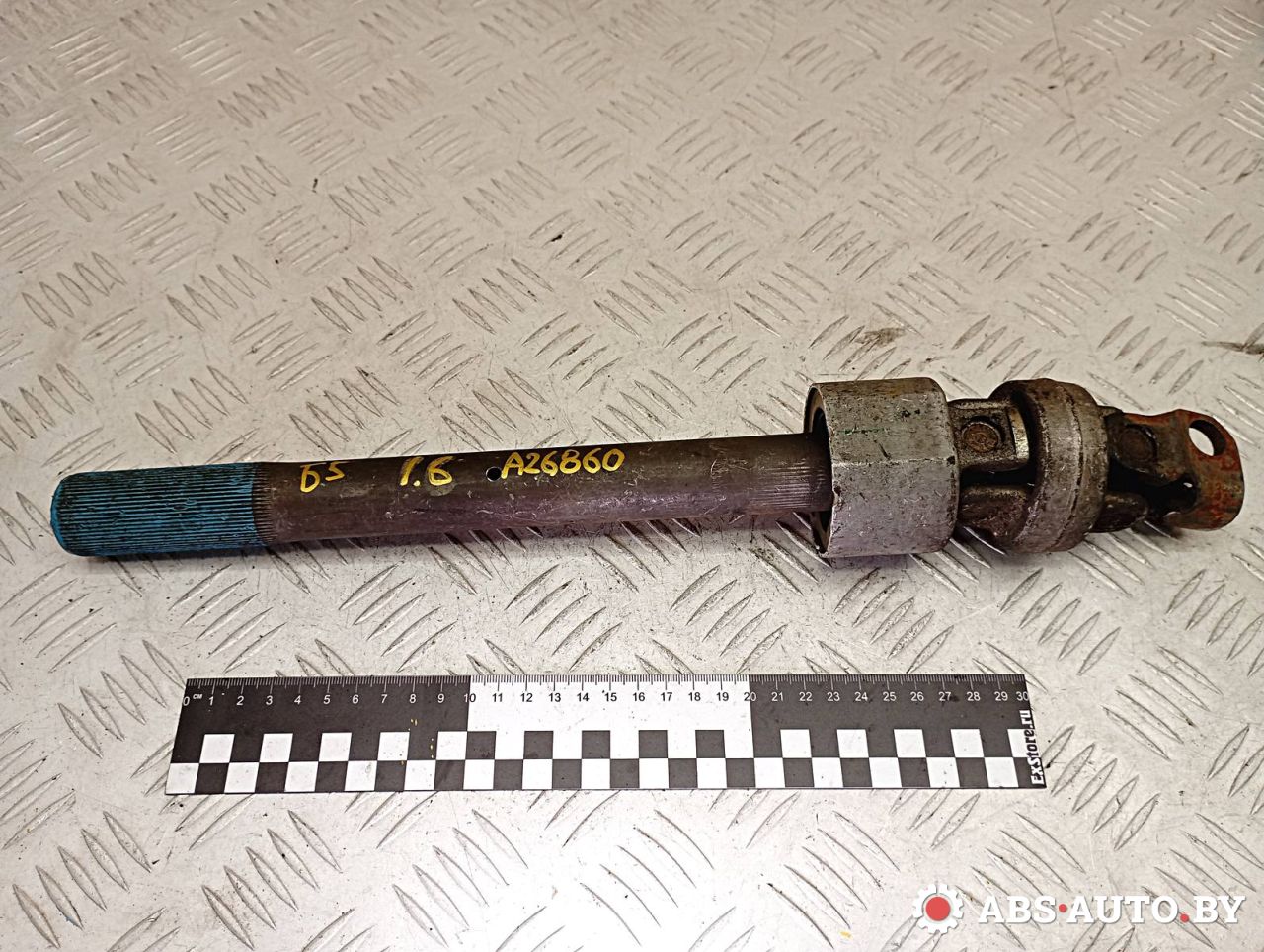 рулевой карданчик Volkswagen Passat B5 1998, 1.9 л., дизель - фото №1