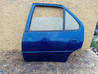 дверь задняя левая Peugeot 306 1 поколение [рестайлинг] 2000, 1.9 л., WJY (DW8B), дизель, МКПП, универсал, передний привод
