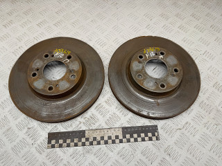 диск тормозной передний Honda Civic 8 поколение 2008, 2.2 л., N22A2, дизель, МКПП, хетчбэк 5 дв., правый руль, 45251SMGE31, 45251S7AB10, 45251S7AE10, 45251S7AE11, 45251SJHE10, 45251SMGE30, 45251SMGG10, 45251SMGG11, 45251SNLT60, 45251TR0E00