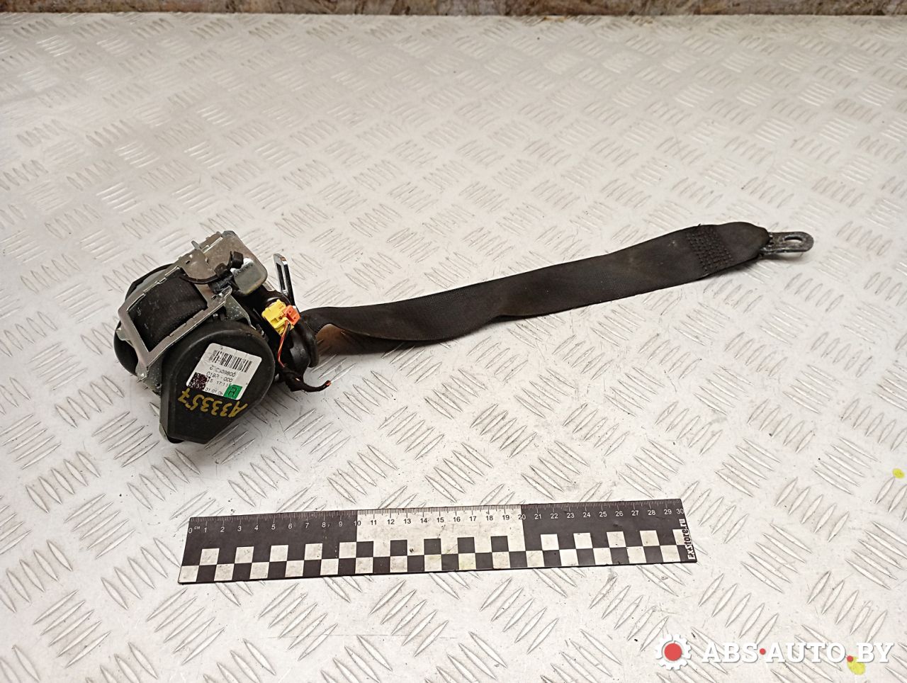 ремень безопасности Mercedes-Benz A W169 2 поколение (2004-2008) 2008, 2.0 л., OM 640.942, дизель, МКПП, хетчбэк 5 дв., правый руль, 602369800 - фото №1