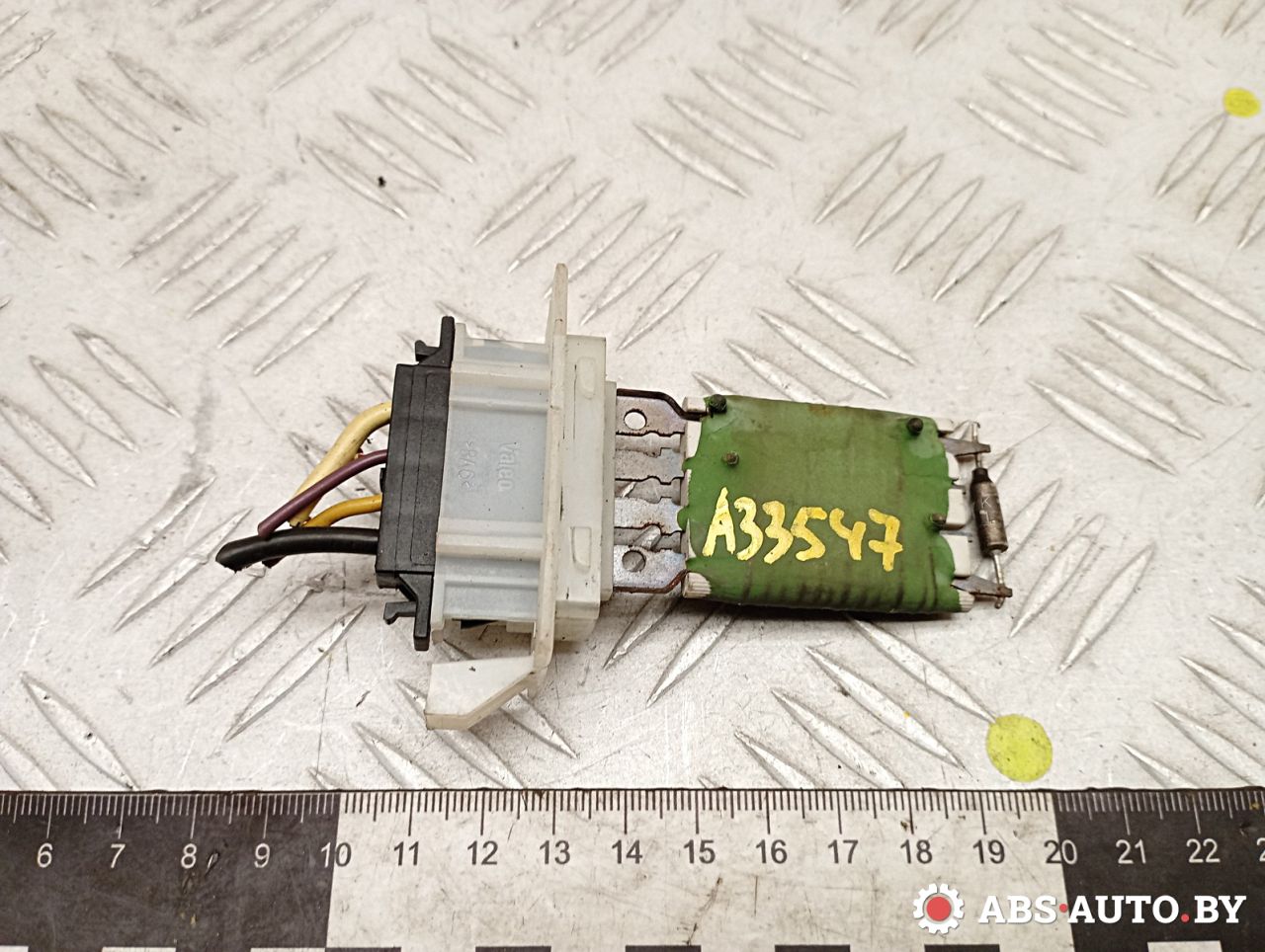 сопротивление печки Peugeot 207 1 поколение 2008, 1.4 л., EP3C, бензин, МКПП, хетчбэк 5 дв., правый руль, 6441V8 - фото №1