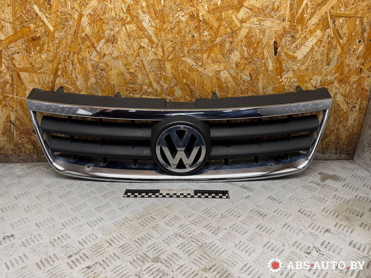 Радиатор охлаждения топлива Volkswagen Touareg 1 поколение 2006, 2.5 л., BAC, дизель, МКПП, внедорожник 5 дв., 7L6853653, 7L6853601A - фото №1