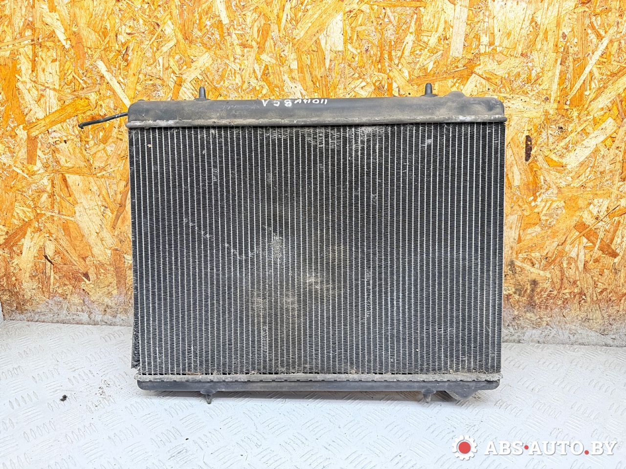 радиатор (основной) Citroen C4 Grand Picasso 1 поколение 2006, 1.8 л., 6FY (EW7A), бензин, МКПП, 9645658080 - фото №1