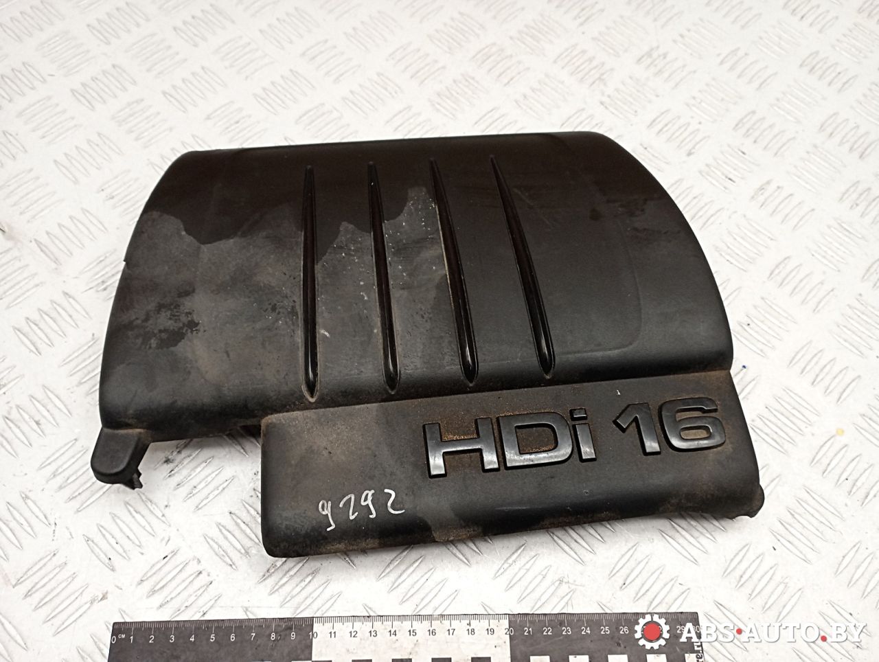 декоративная крышка двигателя Citroen C4 Picasso 1 поколение 2009, 1.6 л., 9HZ (DV6TED4), дизель, АКПП, правый руль, 9685582980 - фото №1