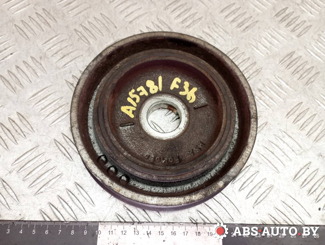 шкив коленвала Peugeot 4007 1 поколение 2009, 2.2 л., дизель, МКПП, полный подключаемый привод, правый руль - фото №1