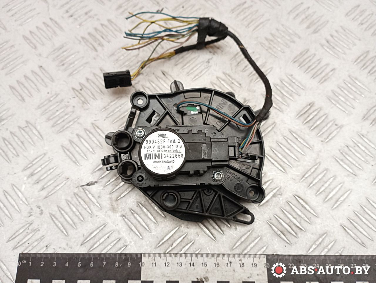 Заслонка печки/климат-контроля Mini Cooper 2 поколение 2010, 1.6 л., N16 B16 A, бензин, кабриолет, правый руль, 3422658, 990432F, VHB3030018A, 990406TH - фото №1