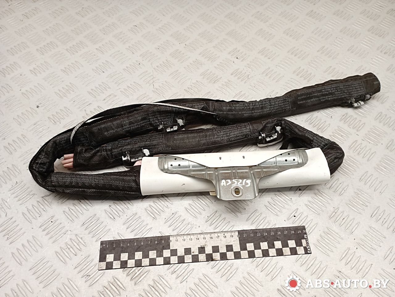 подушка безопасности боковая (шторка) Peugeot 3008 1 поколение 2012, 1.6 л., дизель, робот, передний привод, правый руль, 9801631380, 34147459A - фото №1