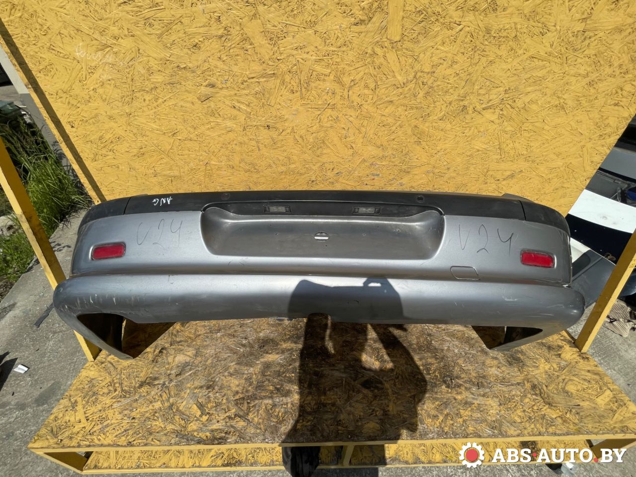 бампер задний Peugeot 607 1 поколение 2002, 2.2 л., 4HX (DW12TED4/FAP), дизель, седан - фото №1