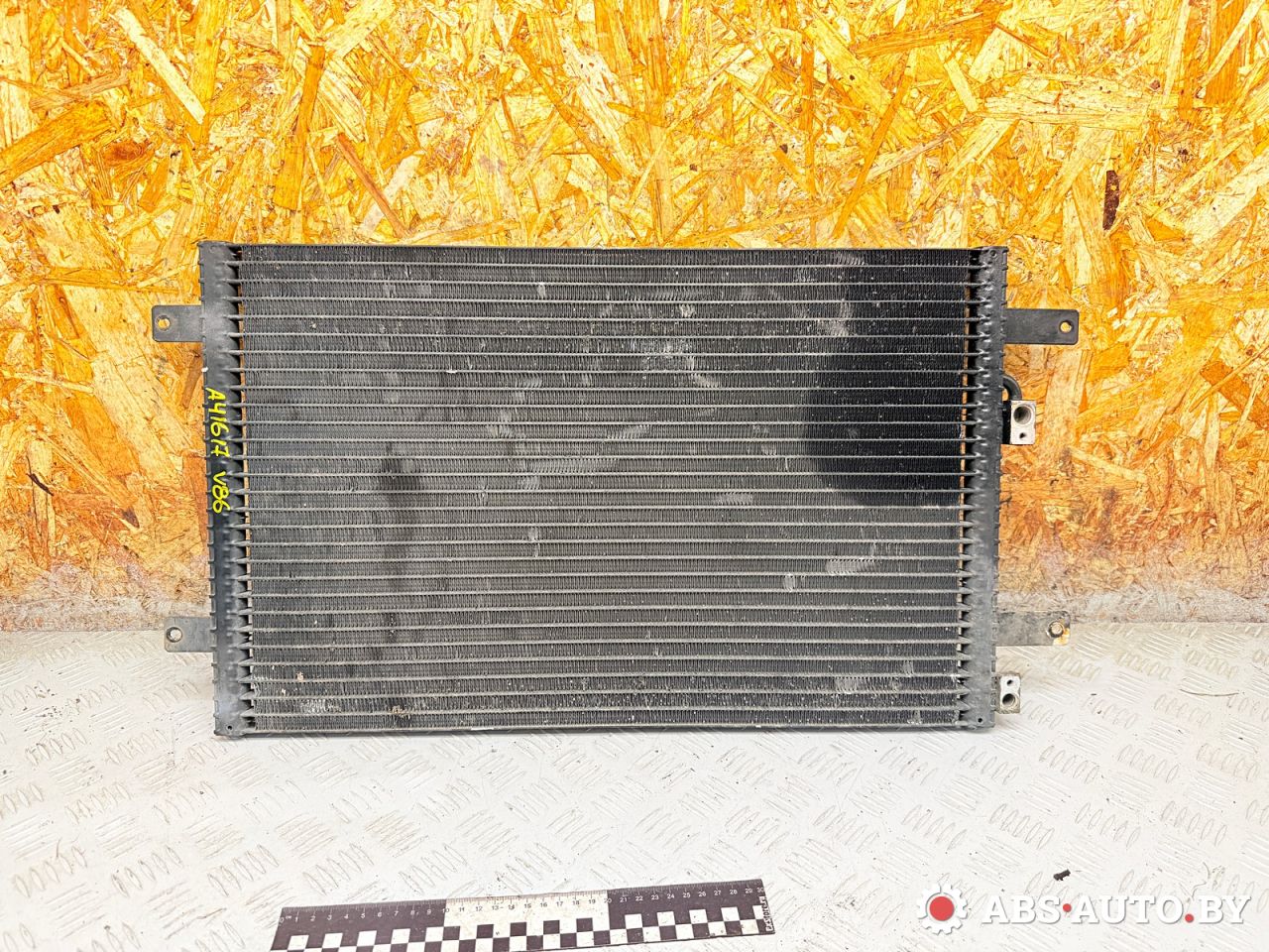 радиатор кондиционера Ford Galaxy 1 поколение 1998, 1.9 л., дизель, МКПП, минивэн, 7M0820413C, 7M0820413D, 7M0820413E, 7M0820413F, 1009526, 1015261, 1029057, 95NW19710AB, 95NW19710AC, 95NW19710AD, 95NW19710AE, 95NW19710AF, F58Z19712A - фото №1