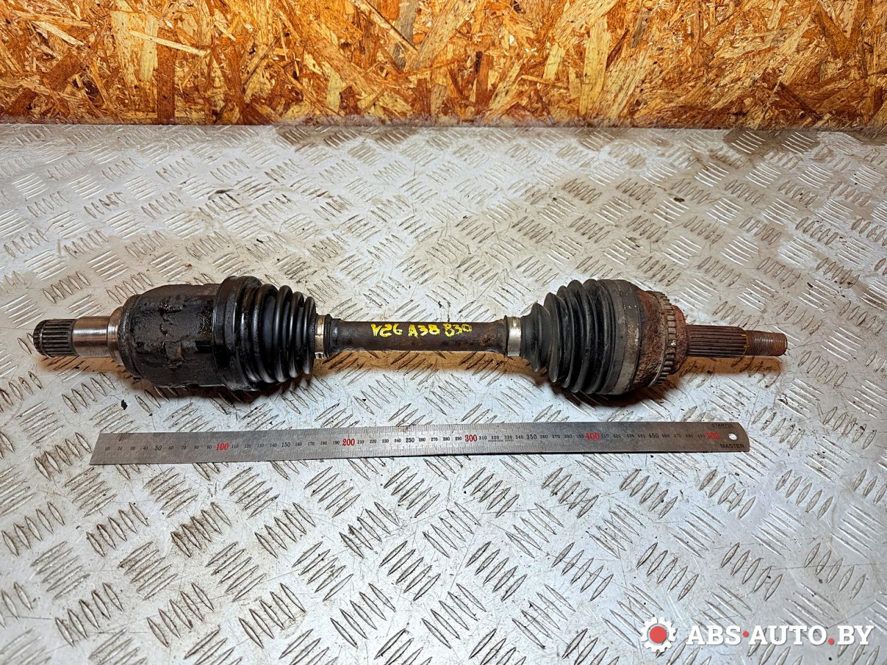 полуось передняя левая (приводной вал, ШРУС) Toyota Avensis 2 поколение (T250) 2006, 2.0 л., 1CD-FTV, дизель, МКПП, универсал, 4342005320 - фото №1