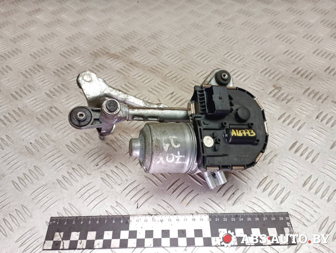 моторчик передних стеклоочистителей (дворников) Peugeot 3008 1 поколение 2011, 1.6 л., дизель, робот, передний привод, правый руль, 9671062380, 3397021289, 1397220577, 1137328460 - фото №1