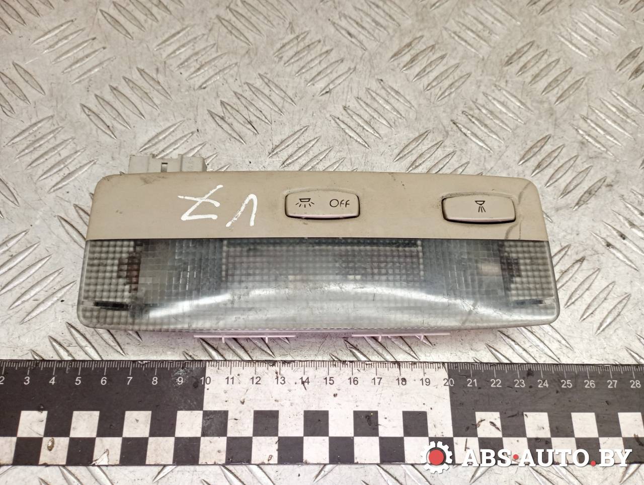 фонарь салона (плафон) Renault Laguna 2 поколение 2004, 1.8 л., бензин, АКПП, хетчбэк 5 дв., 8200013576, 8200033829 - фото №1