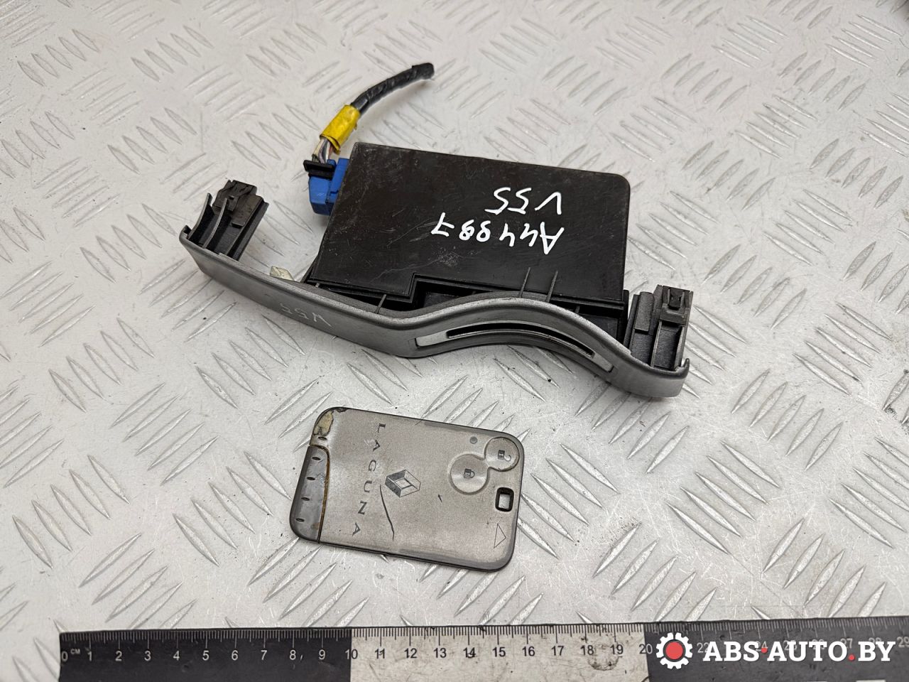 блок считывания ключ-карты Renault Laguna 2 поколение 2001, 1.9 л., F9Q 750, дизель, МКПП, хетчбэк 5 дв., A1069205, 8200091857 - фото №1