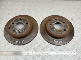 диск тормозной задний Toyota RAV4 3 поколение (XA30) 2007, 2.2 л., 2AD-FTV, дизель, МКПП, внедорожник 5 дв., 4243142060, 424310R010, 424310R020