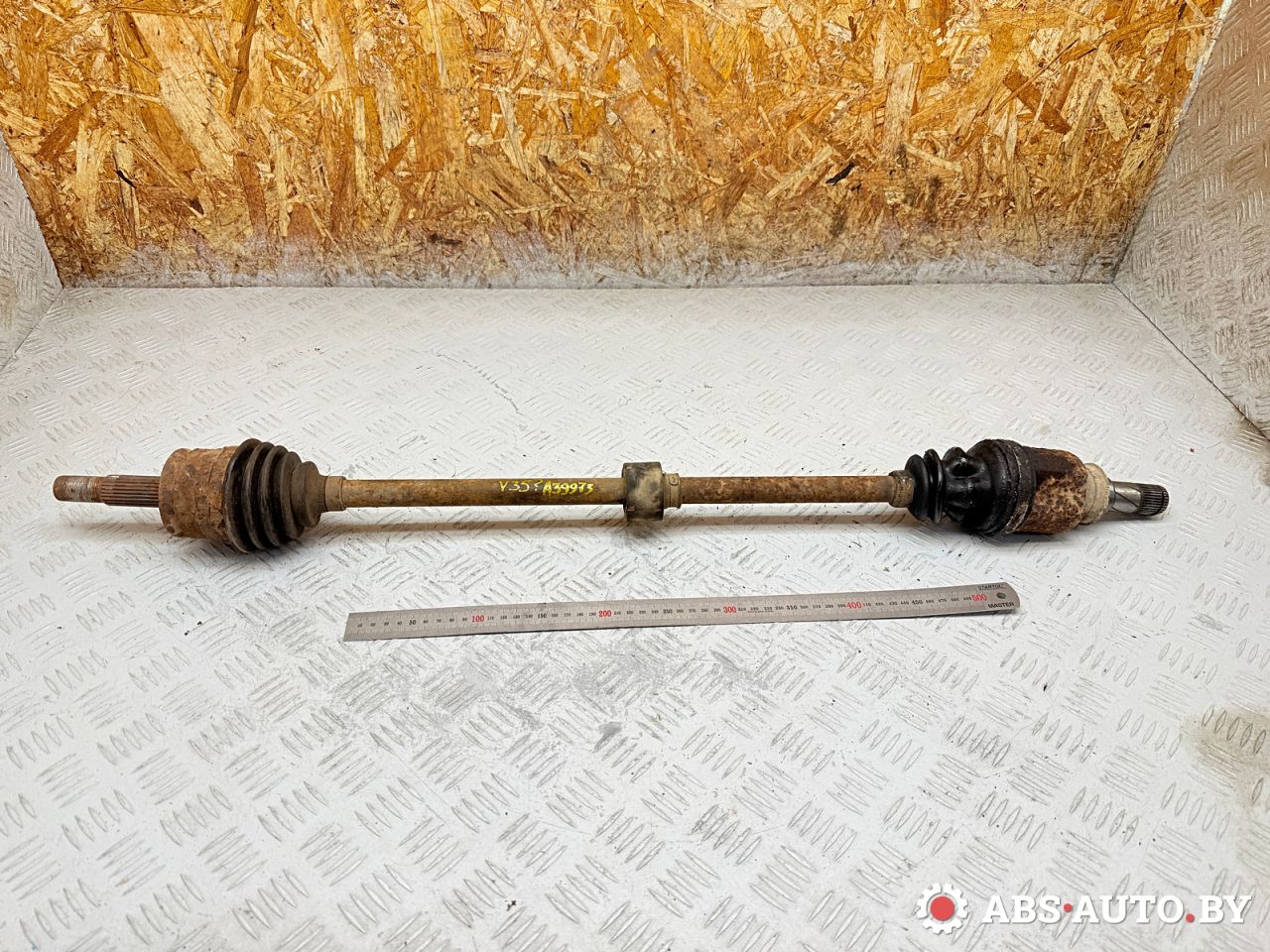 полуось (приводной вал, ШРУС) Smart Forfour 1 поколение 2004, 1.3 л., бензин, МКПП, MR980748, A4543300701 - фото №1