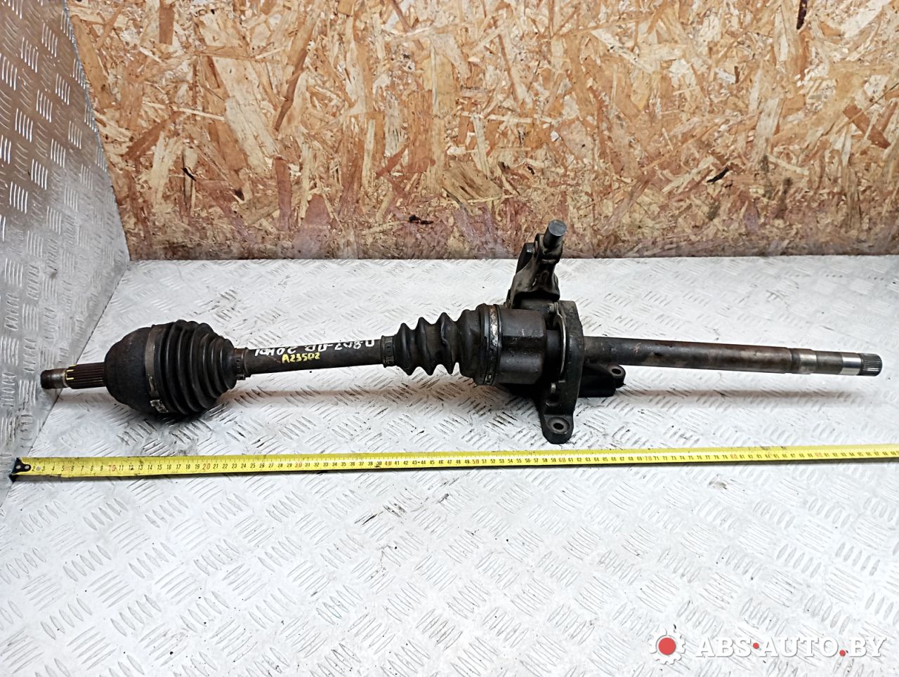 полуось передняя правая (приводной вал, ШРУС) Peugeot 807 1 поколение 2007, 2.0 л., дизель, 1498421080, 3273AX, 3273AY, 3273CA, 3273GQ, 3273GR, 3273HV, 3273HW, 3273TF, 3273TG, 3283TFC, 71789667, 9645249380, 9645248980, 1485691080 - фото №1