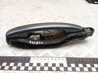ручка наружная задняя правая Citroen C4 Picasso 1 поколение 2011, 1.6 л., 9HR (DV6C), дизель, МКПП, правый руль, 9675341580