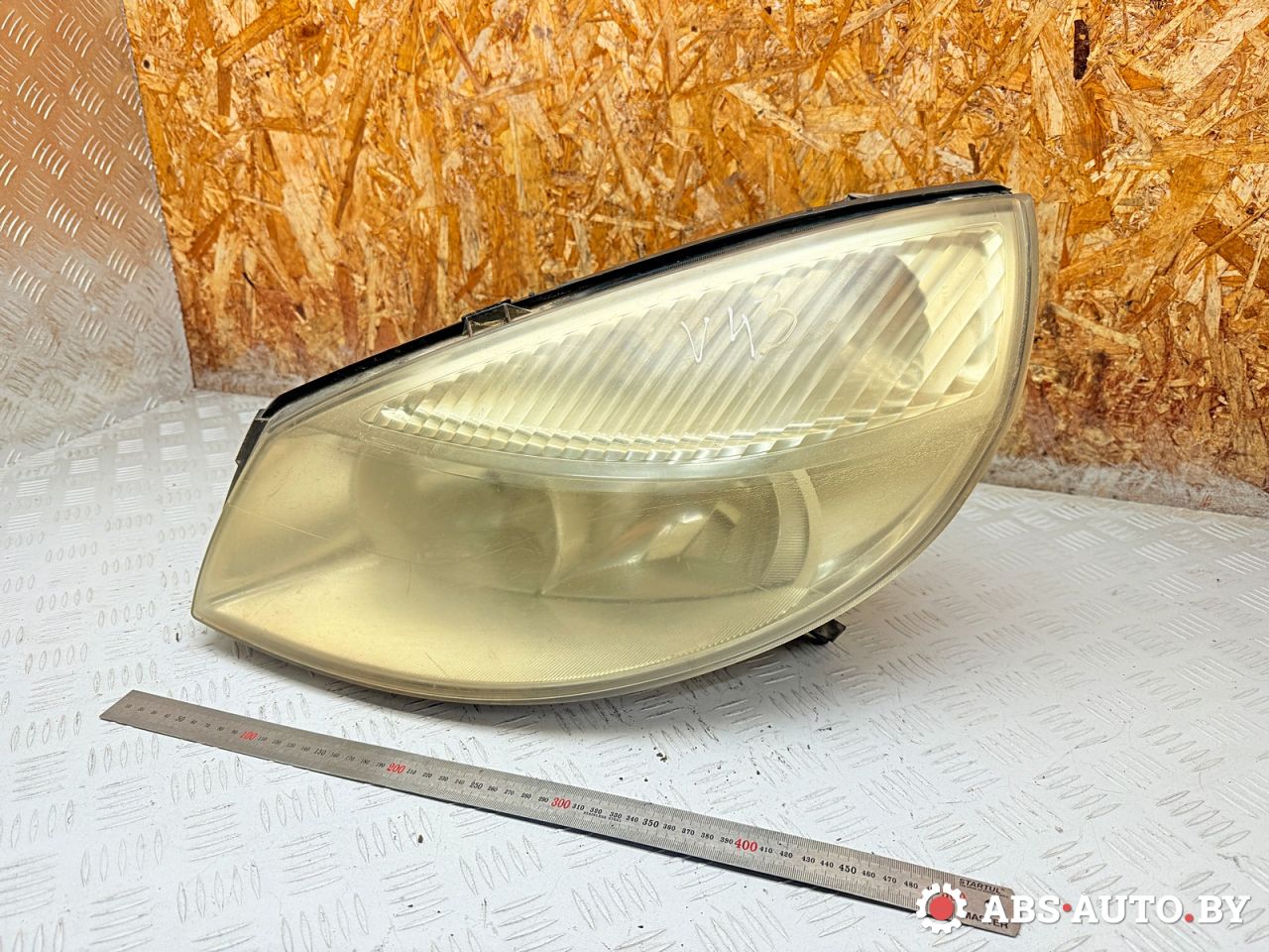 фара левая Renault Scenic 2 поколение 2005, 1.6 л., бензин, МКПП, 15810300LI - фото №1