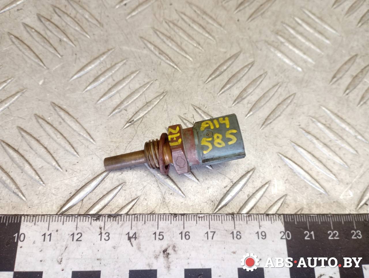 датчик температуры охлаждающей жидкости Nissan Primera P12 (2001 - 2008), 2.2 л., дизель, МКПП, универсал, 0280130081, 2263044B20, 226300M200, 226301W400, 2263044B10, 2263071L00, 2263099B00, 2263099B10, 22630ED000 - фото №1