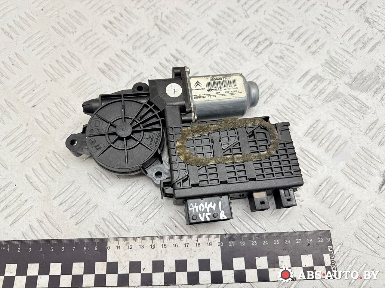 моторчик стеклоподъемника передний правый Citroen C4 Grand Picasso 1 поколение 2006, 1.8 л., 6FY (EW7A), бензин, МКПП, 9654087780, 400964C - фото №1