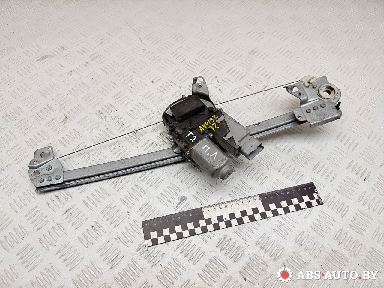 стеклоподъемник электрический передний левый Citroen C3 1 поколение 2003, 1.4 л., 8HY (DV4TED4), дизель, МКПП, передний привод, 9639121380, 963912, 400619F - фото №1