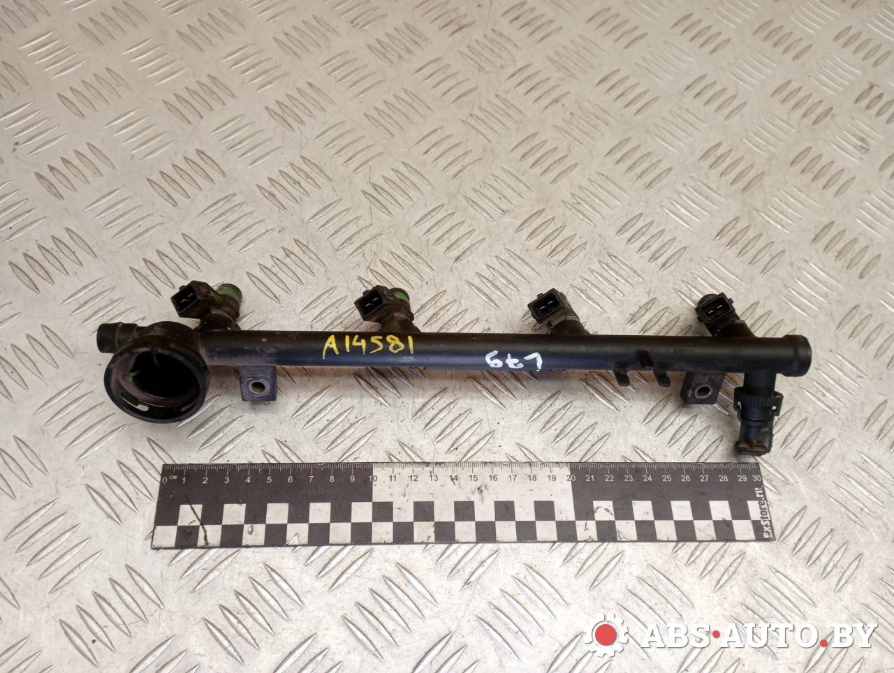 топливная рампа Renault Laguna 2 поколение 2005, 1.8 л., бензин, МКПП, хетчбэк 5 дв., передний привод, 7700112777, 7700107405, H028797, ITGM60 - фото №1