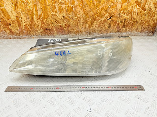 фара левая Peugeot 406 1 поколение 1998, 0301037021, 1305235285, 1305621701