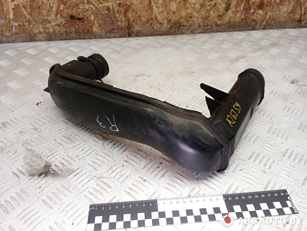 патрубок воздушного фильтра Peugeot 307 1 поколение 2004, 2.0 л., МКПП, хетчбэк 5 дв., 9642060680 - фото №1