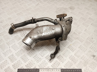 патрубок турбины Honda Civic 8 поколение 2008, 2.2 л., N22A2, дизель, МКПП, хетчбэк 5 дв., правый руль, 17225RSRE00, 17137RSRE00