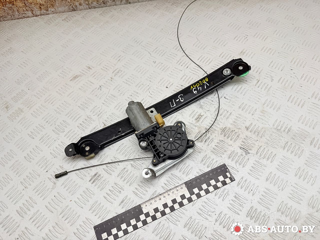 стеклоподъемник электрический задний правый Volvo S60 1 поколение 2003, 2.4 л., дизель, МКПП, седан, 119970XXX - фото №1