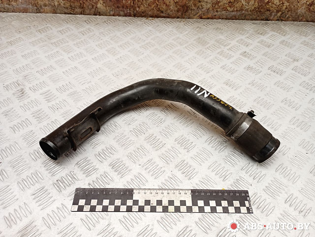 патрубок интеркулера Nissan Qashqai 1 поколение 2008, 1.5 л., K9K 282, дизель, МКПП, правый руль, 14460JD50E, 14463JD50C - фото №1