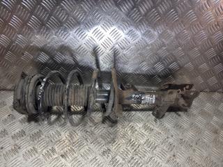 стойка передняя левая Nissan Qashqai 1 поколение 2008, 1.5 л., K9K 282, дизель, МКПП, правый руль, 54303JD03A