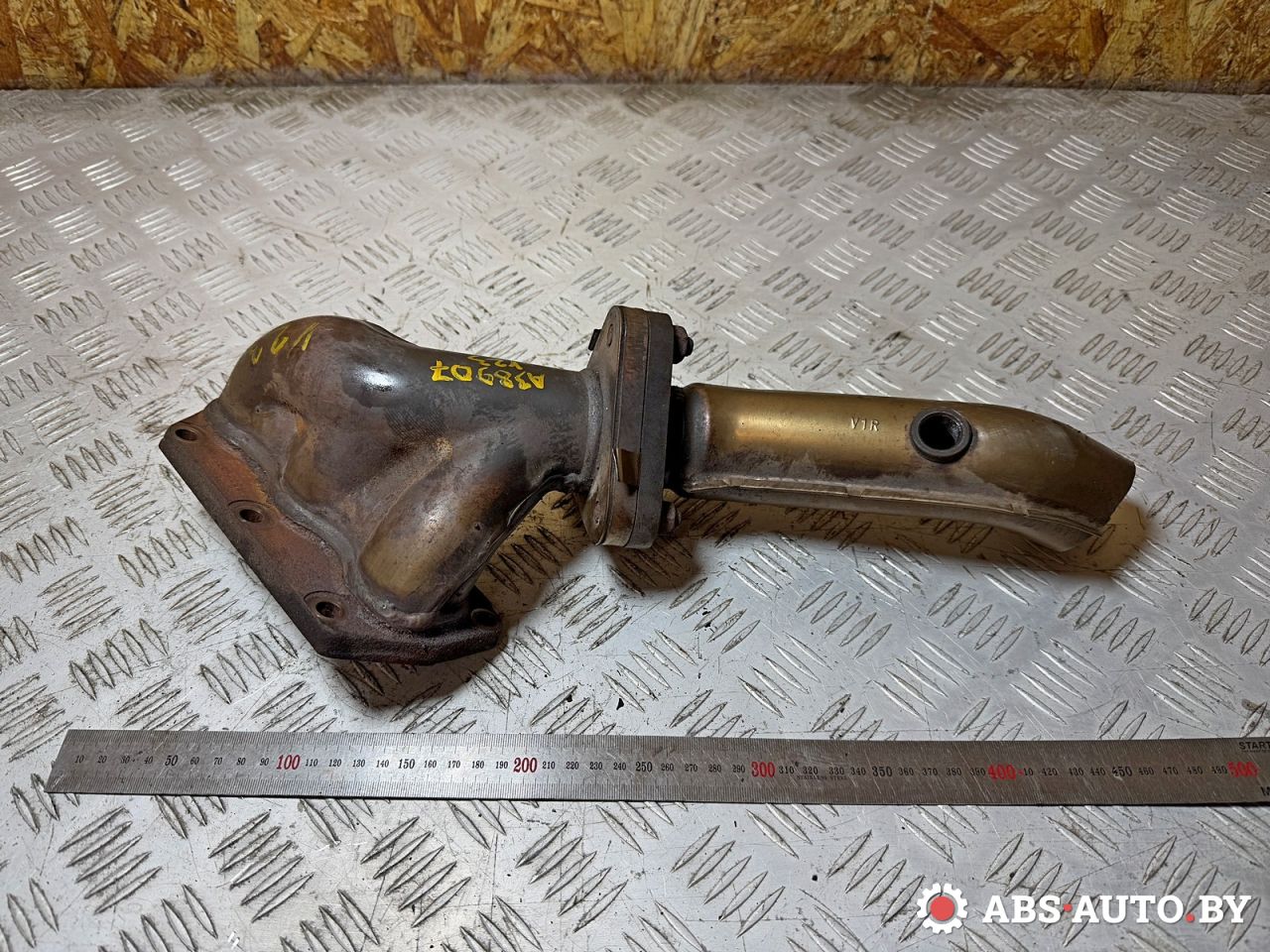 коллектор выпускной Volkswagen Phaeton 1 поколение 2006, 3.2 л., бензин, АКПП, 022253017N - фото №1
